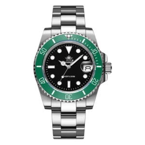 DIVE Stainless Steel Watch Men'S European and American Business Leisure Quartz Watch Waterproof Outdoor Sports Watch