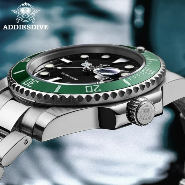 DIVE Stainless Steel Watch Men'S European and American Business Leisure Quartz Watch Waterproof Outdoor Sports Watch - Image 5