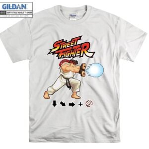 Street Fighter T-Shirt Video Game Player T Shirt Men Women Unisex Tshirt 3943