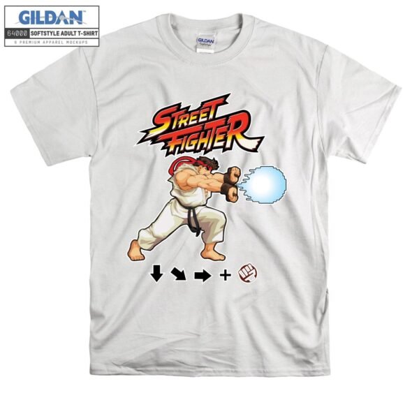 Street Fighter T-Shirt Video Game Player T Shirt Men Women Unisex Tshirt 3943